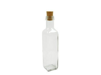Pálinkás palack négyszög Marasca 0,25l