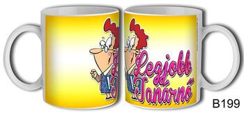 Bögre B199 Legjobb Tanárnő 3dl