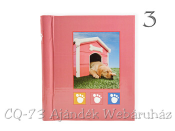Öntapadós fényképalbum Puppy 30lap/20x28cm DRS30 3f