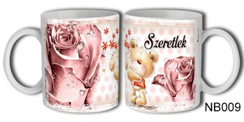 Bögre NB009 Szeretlek Női 3dl