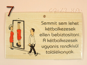 Fatábla okoskodó 18x11cm