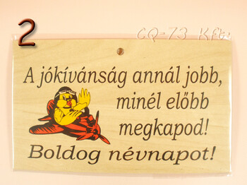 Fatábla okoskodó 18x11cm