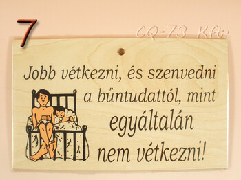 Fatábla okoskodó 18x11cm
