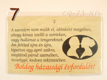 Fatábla okoskodó 18x11cm