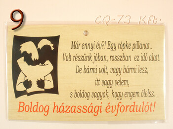 Fatábla okoskodó 18x11cm