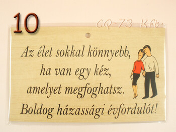 Fatábla okoskodó 18x11cm