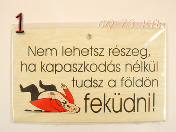 Fatábla okoskodó 18x11cm