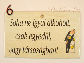 Fatábla okoskodó 18x11cm