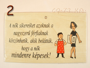 Fatábla okoskodó 18x11cm