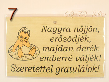 Fatábla okoskodó 18x11cm
