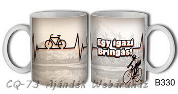 Bögre B330 Egy igazi bringás! 3dl