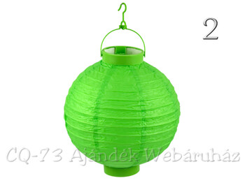 CQ3503 LED-es lampion színes 20cm 8f