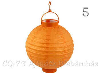 CQ3503 LED-es lampion színes 20cm 8f