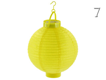 CQ3503 LED-es lampion színes 20cm 8f