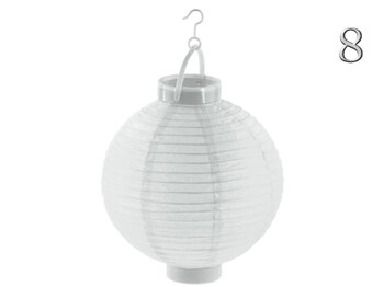 CQ3503 LED-es lampion színes 20cm 8f