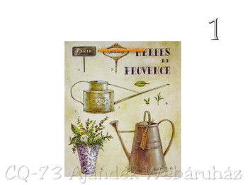 CQ3631 Ajándéktasak növényes közép 18x21cm 4f