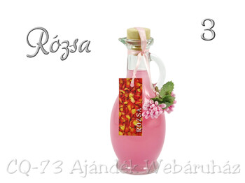 Rózsa illatú habfürdő 200-250ml 5f