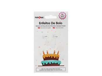 Torta dekoráció I do 6db 10cm 231822