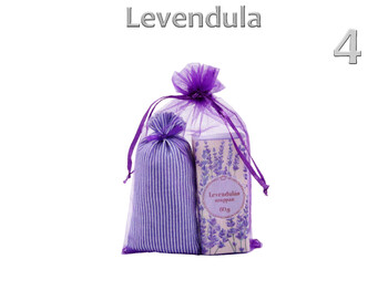 Levendula organza szett 2db 60g