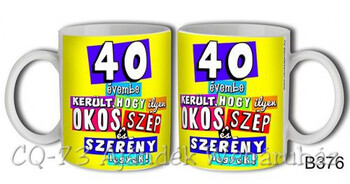 Bögre B376 40 évembe került... 3dl