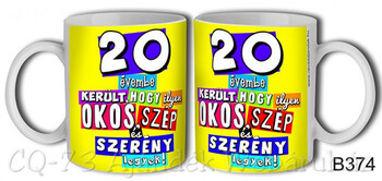 Bögre B374 20 évembe került... 3dl