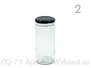 Befőttes üveg Minimál 580ml 2f