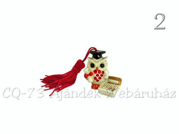 CQ4461 Ballagó bagoly figura 3,5cm 4f
