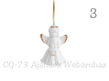 Angyalka harang fehér 6cm APF100070 3f