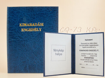 Kimaradási engedély Vicces igazolvány